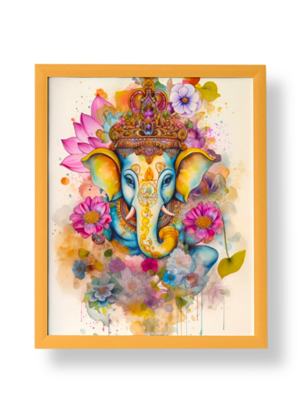 Ganesh Wall Art Frame Perfect For Home Decor