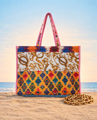 Cotton Printed Amazing Patchwork Tote Bag