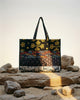 Printed Patchwork Tote Bag