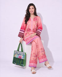 Cotton Printed Patchwork Tote Bag