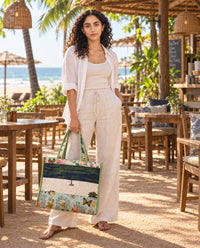 Cotton Printed Tote Bag