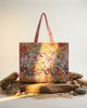 Cotton Printed Patchwork Tote Bag