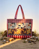 Patchwork Design Tote Bag