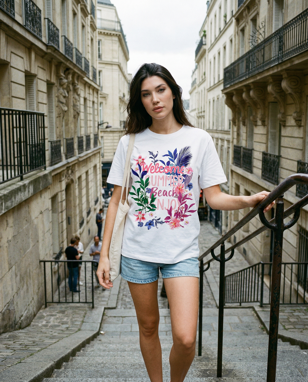 Women Typography Printed Regular Fit T-shirts