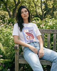 Women Easy Tiger Printed Cotton T-Shirt