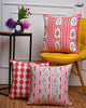 Set Of 3 Digital Printed Abstract Design Cushion Cover