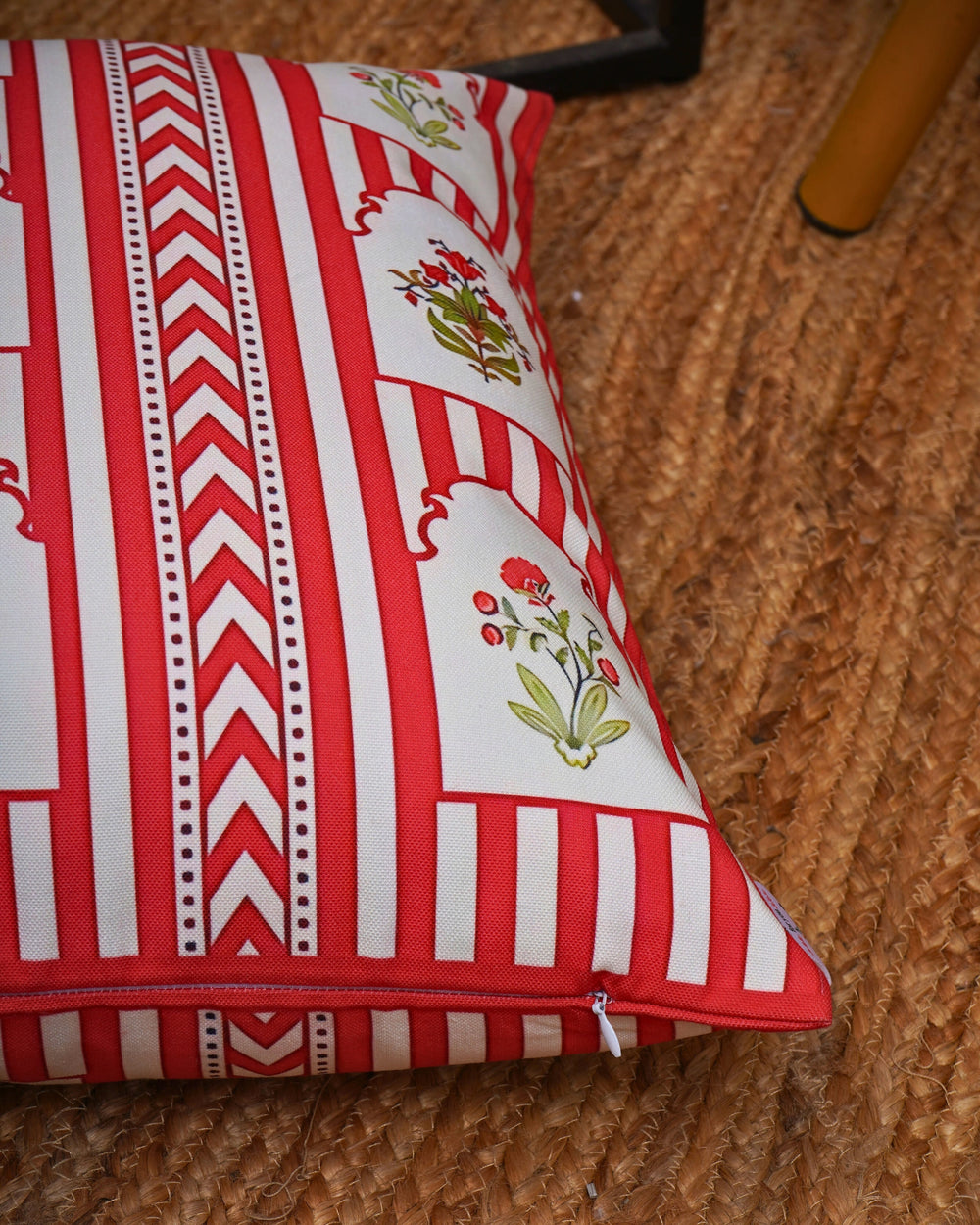 Set Of 3 Digital Printed Abstract Design Cushion Cover