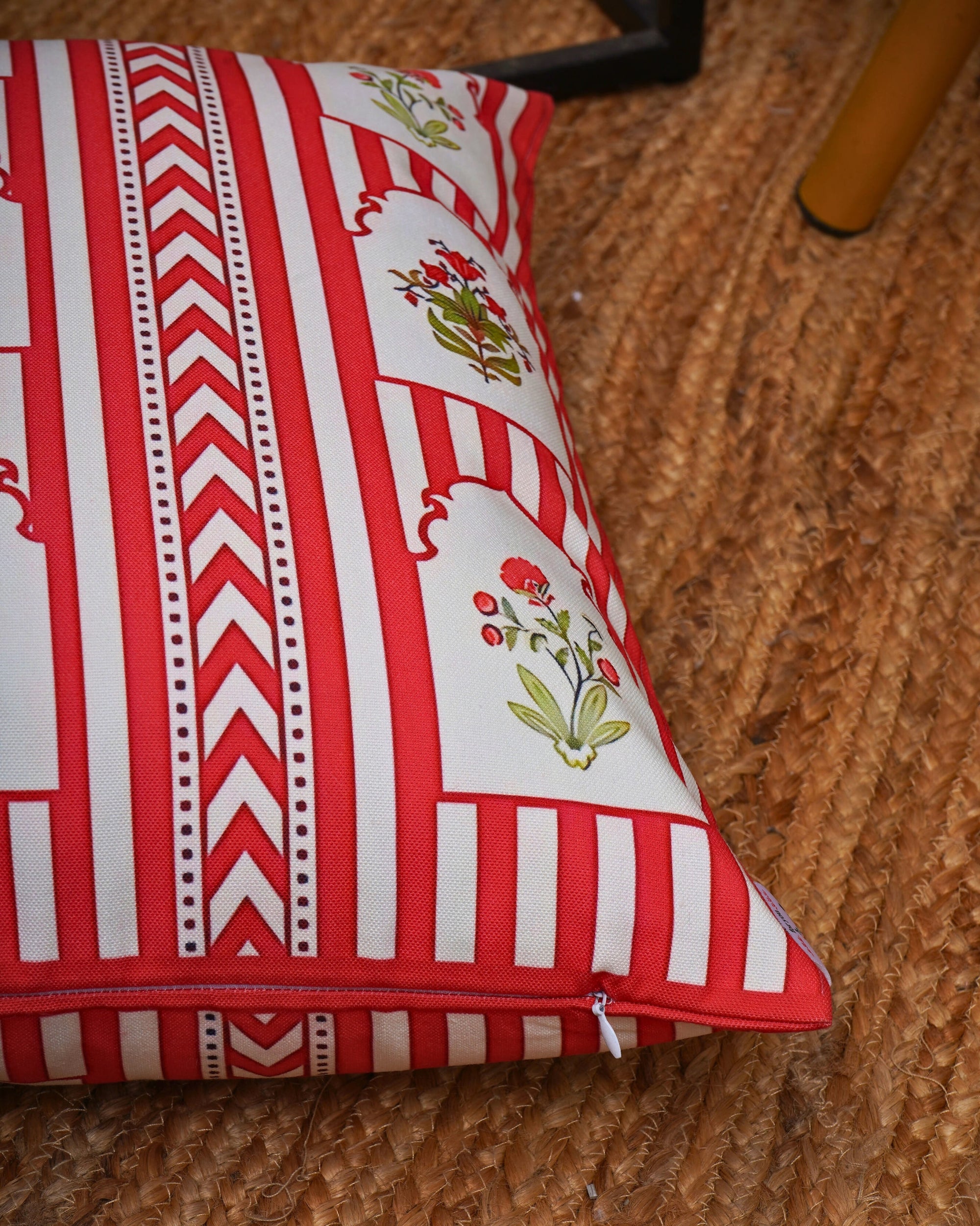 Set Of 3 Digital Printed Abstract Design Cushion Cover