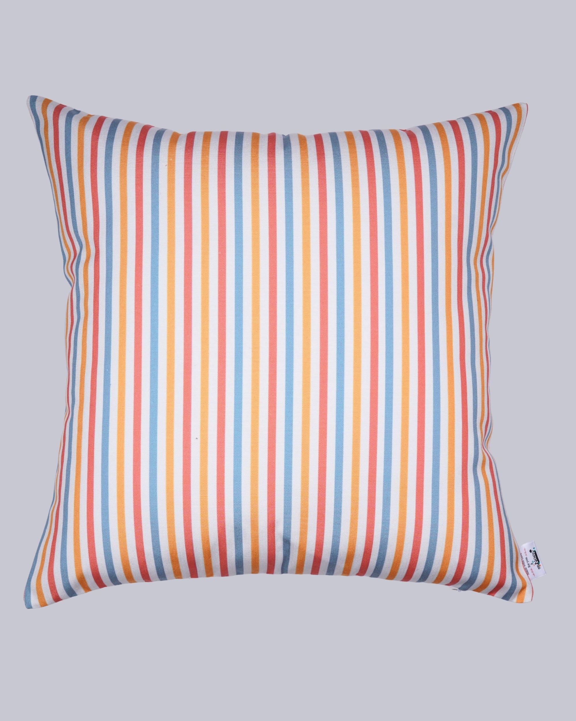 Set Of 3 Digital Printed & Embroidered English Floral Cushion Cover