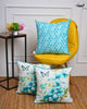 Set Of 3 Digital Printed Flower Cushion Cover