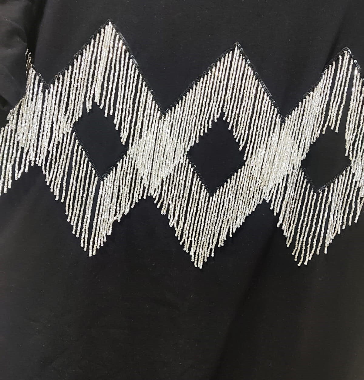 Crystal Embellished Cotton Regular T-shirt
