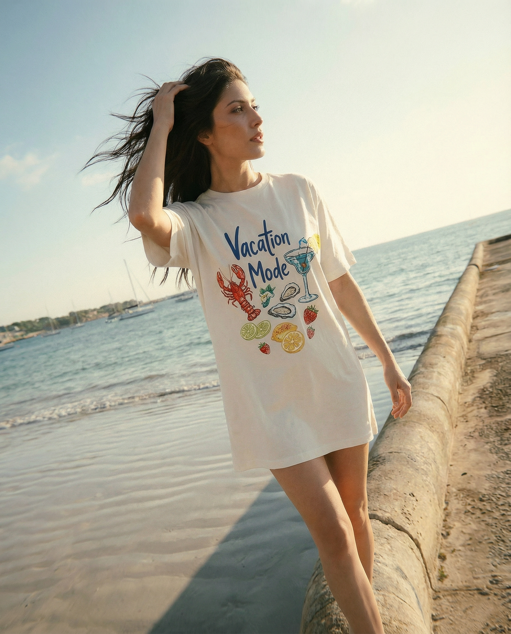 Women Printed Oversized T-shirts