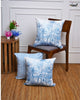 Set Of 3 Digital Printed Embroidered Palm Tree Cushion Cover