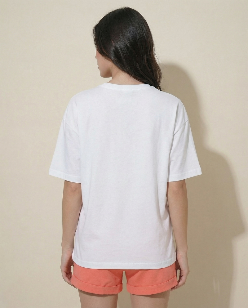 Women Magic Printed Cotton T-Shirt