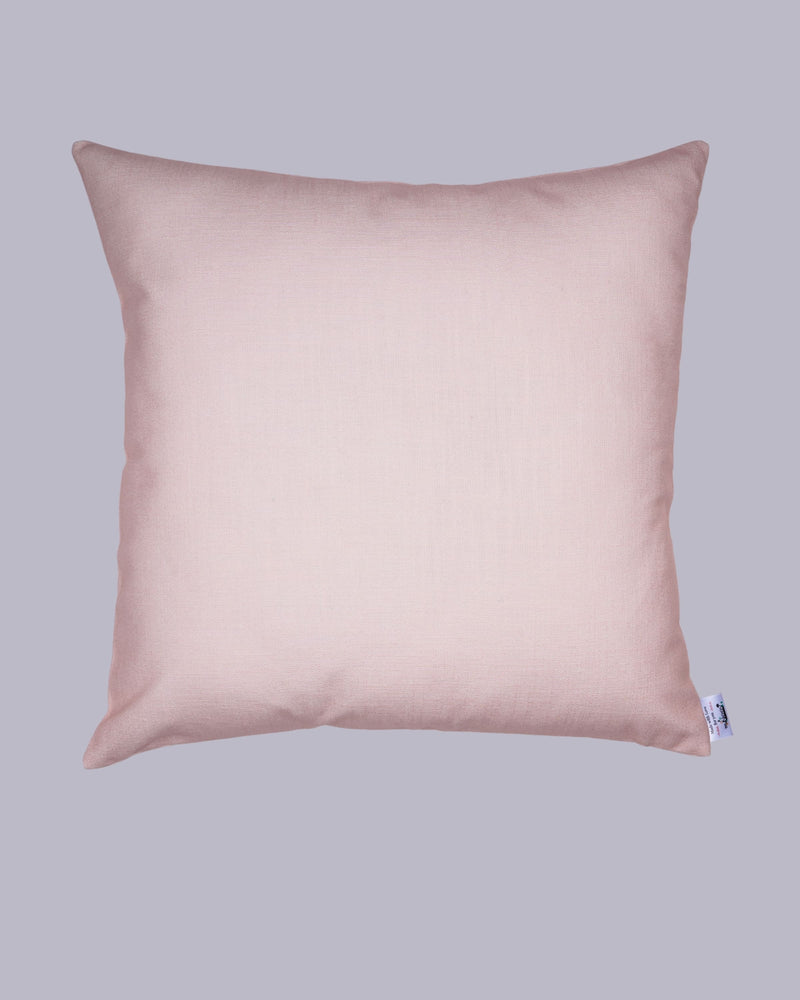 Set Of 3 Digital Printed & Embroidered Flocking Cranes Cushion Cover