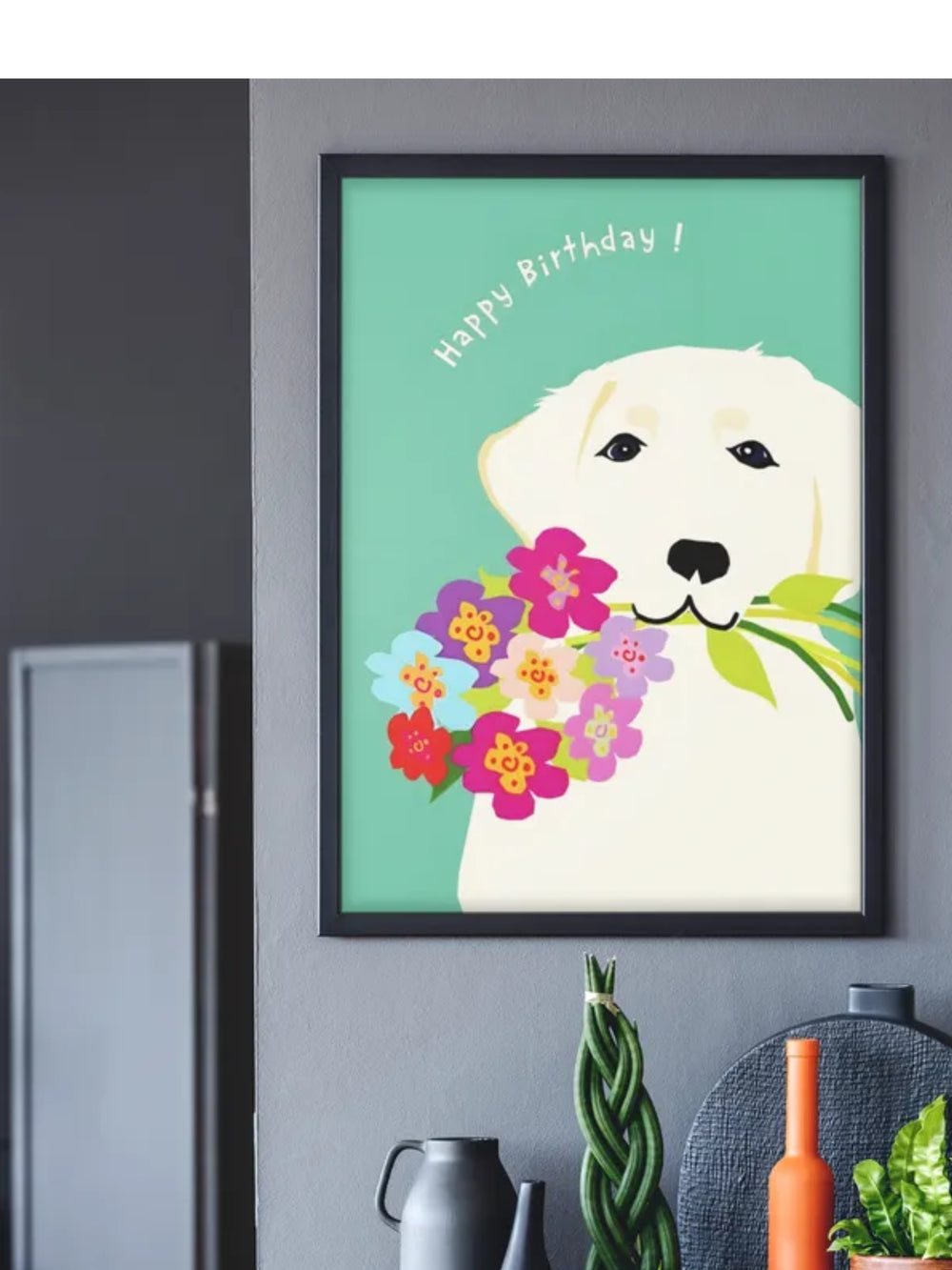 Birthday Wishes Wallart