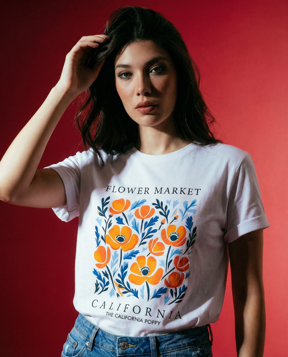 Women Printed Oversized T-shirts