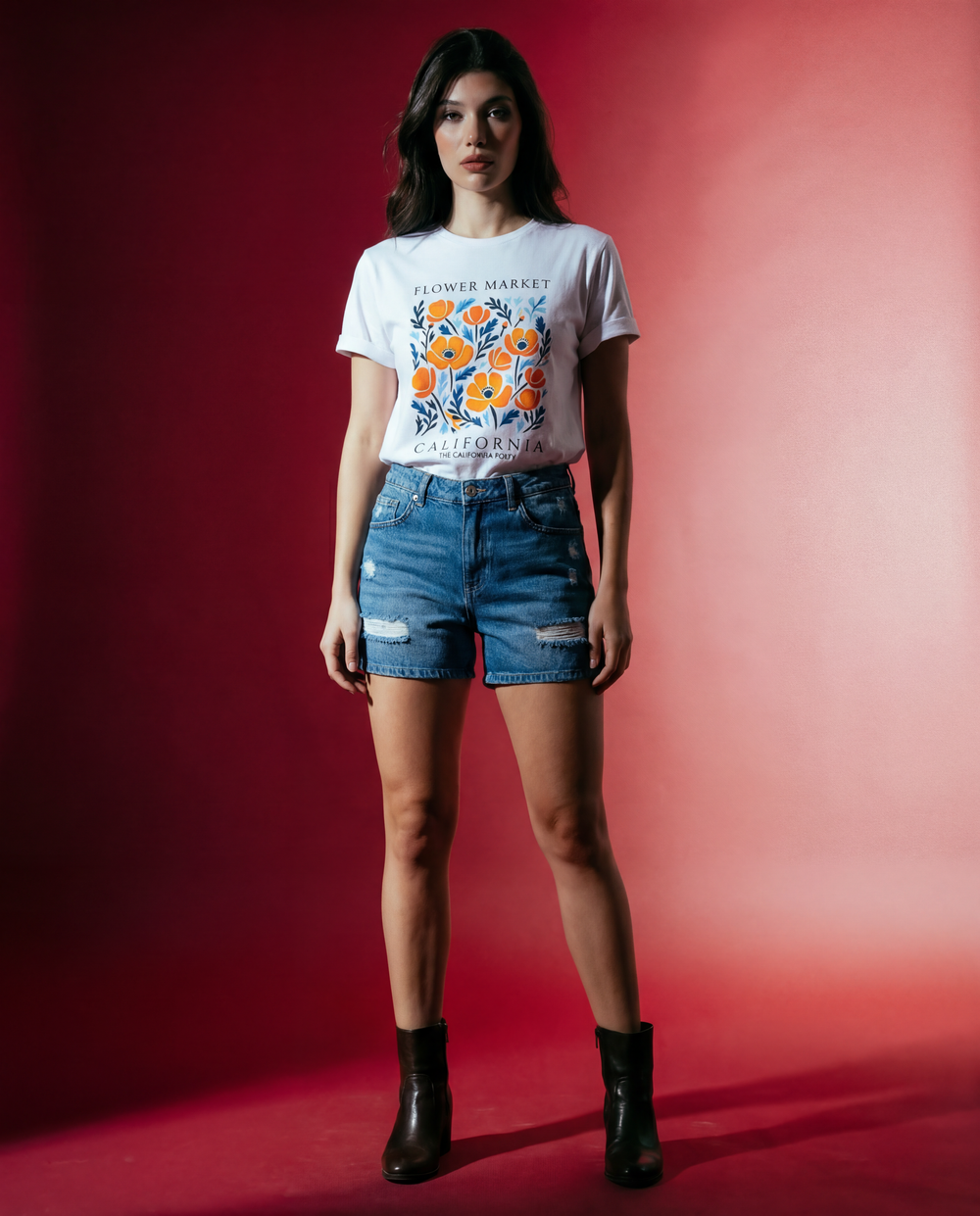 Women Printed Oversized T-shirts