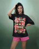 Woman Rise And Shine Printed Cotton T-shirt