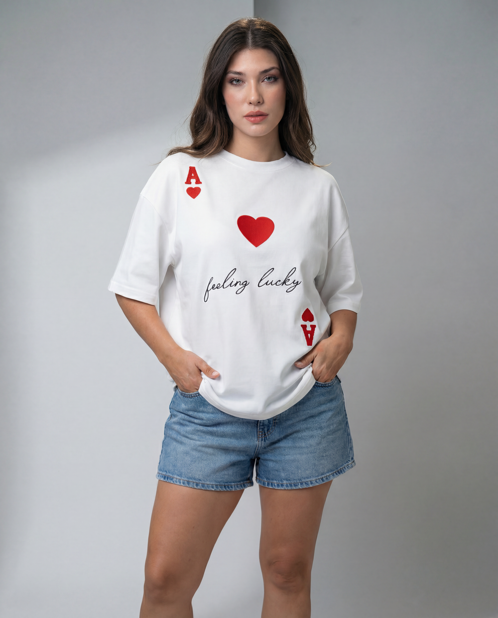 Women Printed Oversized T-shirts
