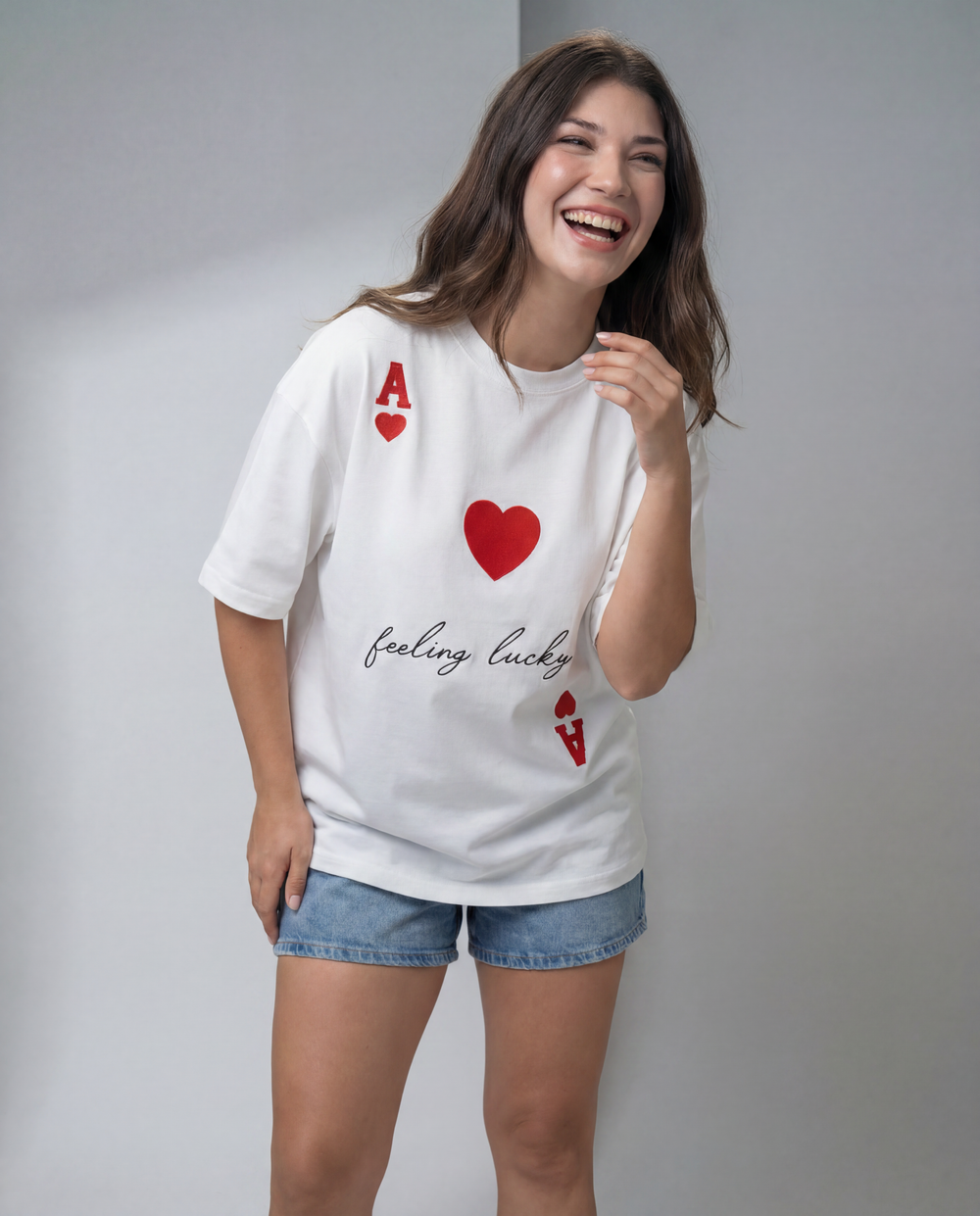 Women Printed Oversized T-shirts
