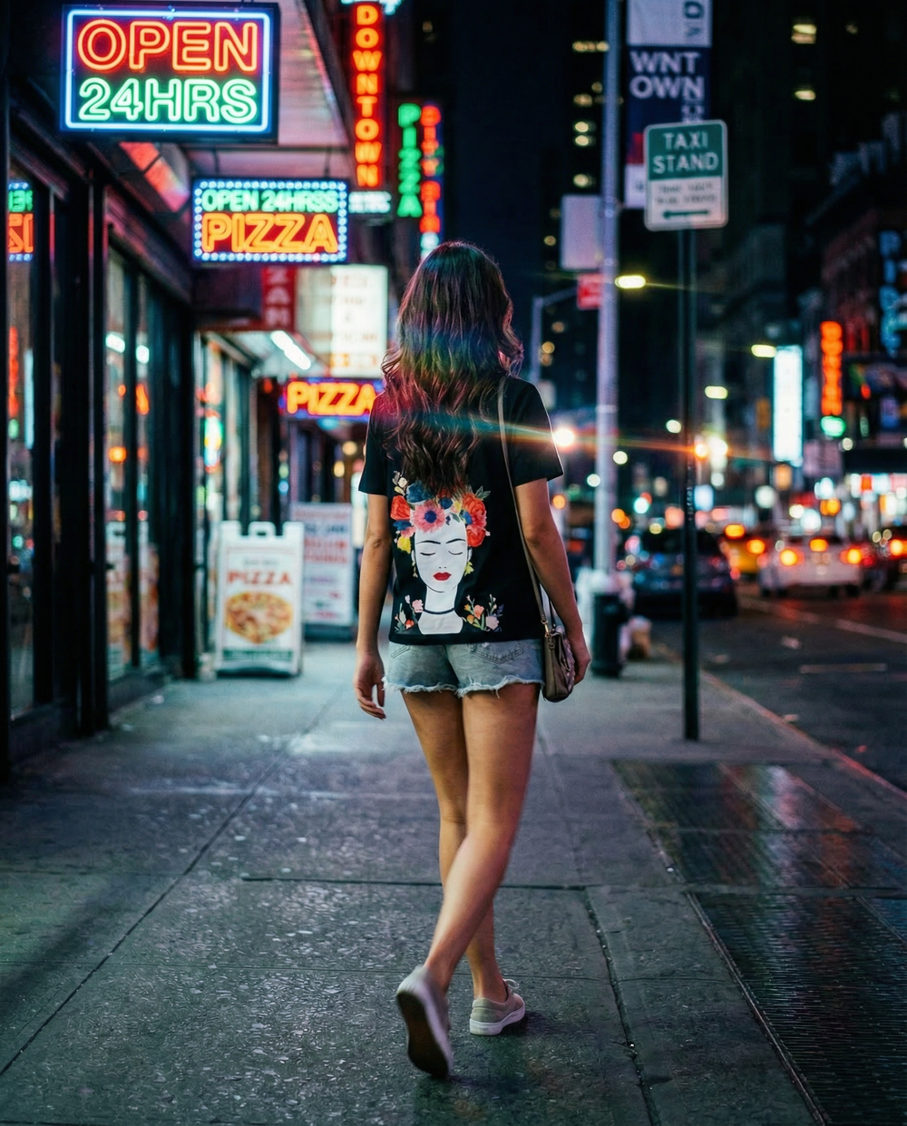 Women Printed Oversized T-shirts