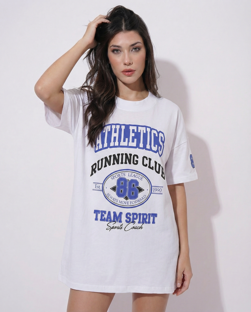 Women Printed Oversized T-shirts
