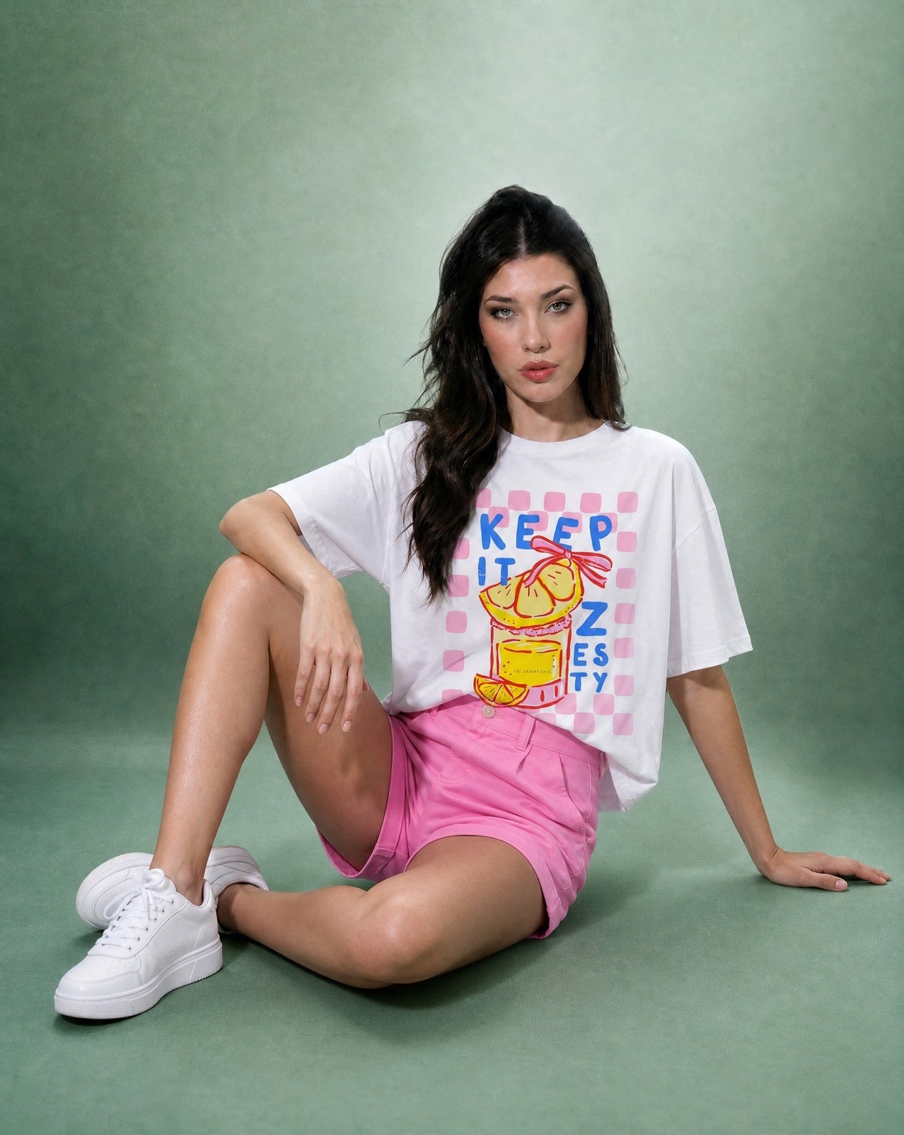 KEEP IT ZESTY Printed T-Shirt