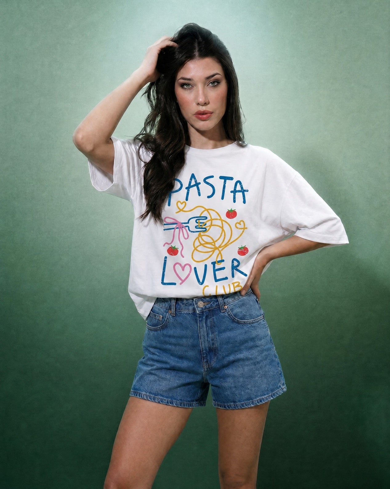 PASTA LOVER Printed T-Shirt