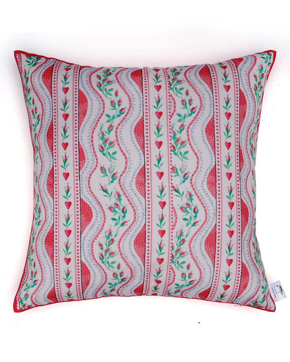 Set Of 3 Digital Printed Abstract Design Cushion Cover