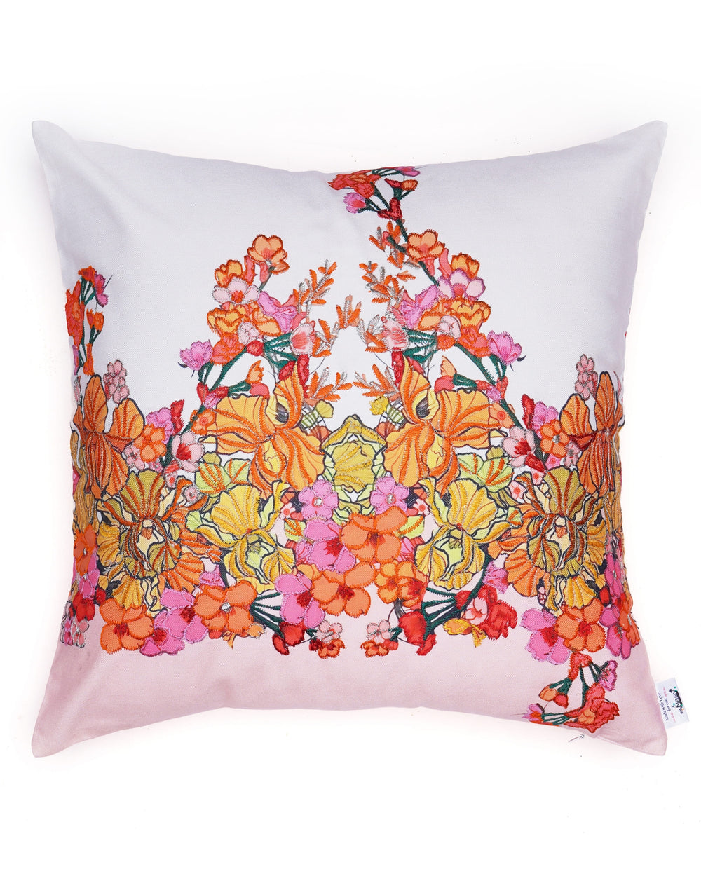 Set Of 3 Digital Printed & Embroidered Cushion Cover