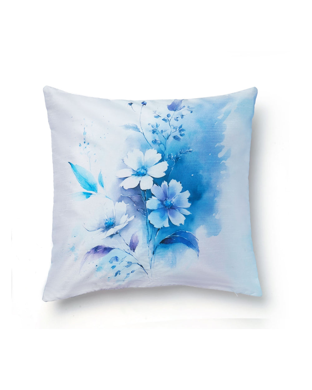 Set Of 3 Digital Printed  Dupion Cushion Cover