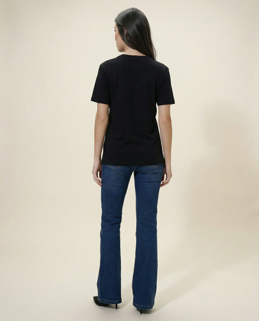 Women Typography Printed Regular Fit T-shirts