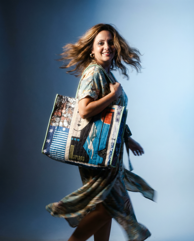 Cotton Printed Bohemian Tote Bag