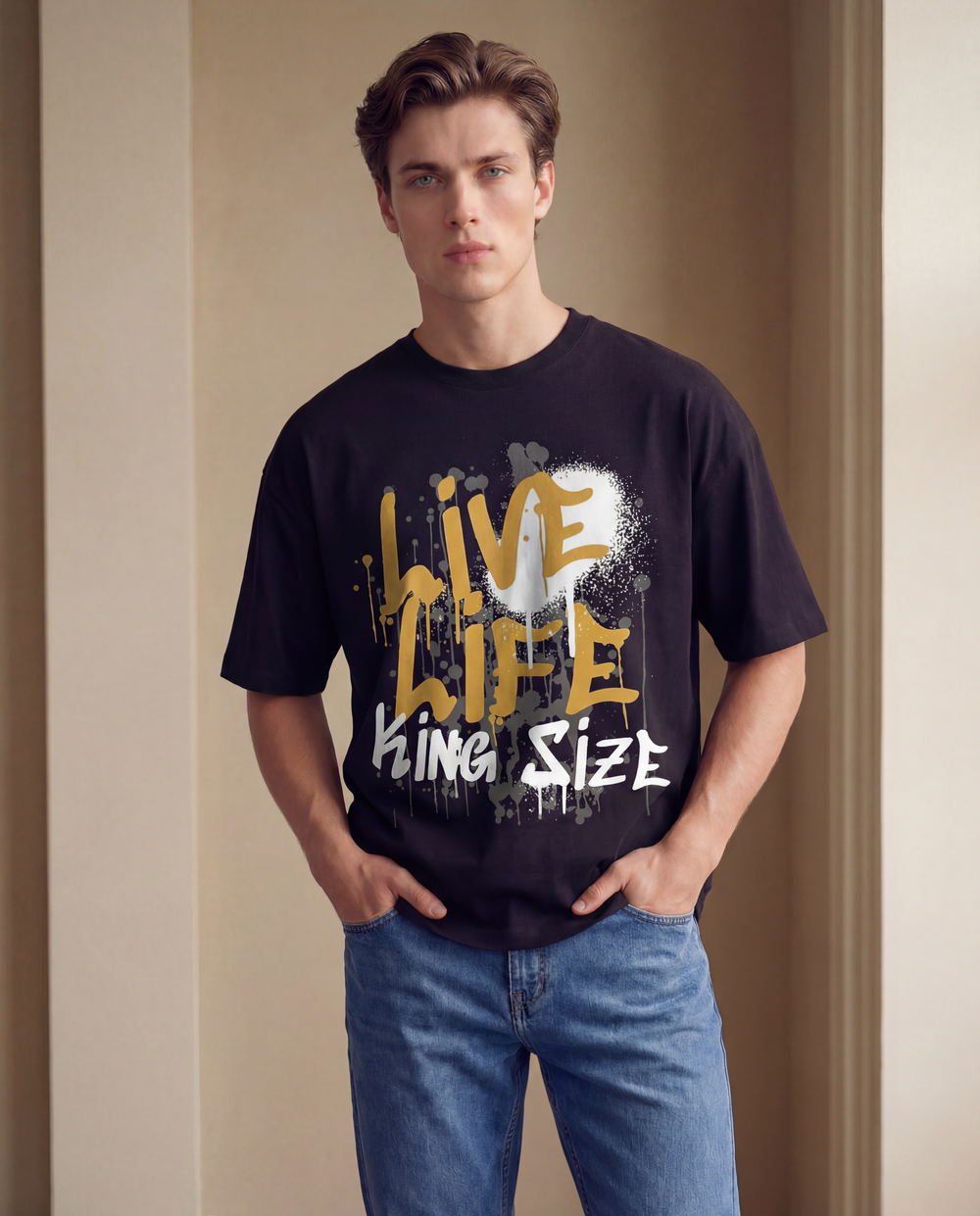 Digital Printed Organic Cotton T-Shirt
