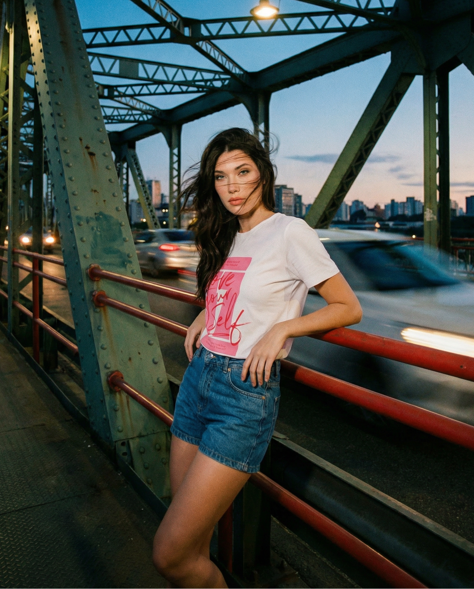 Woman Love Yourself Cotton Printed T-Shirt