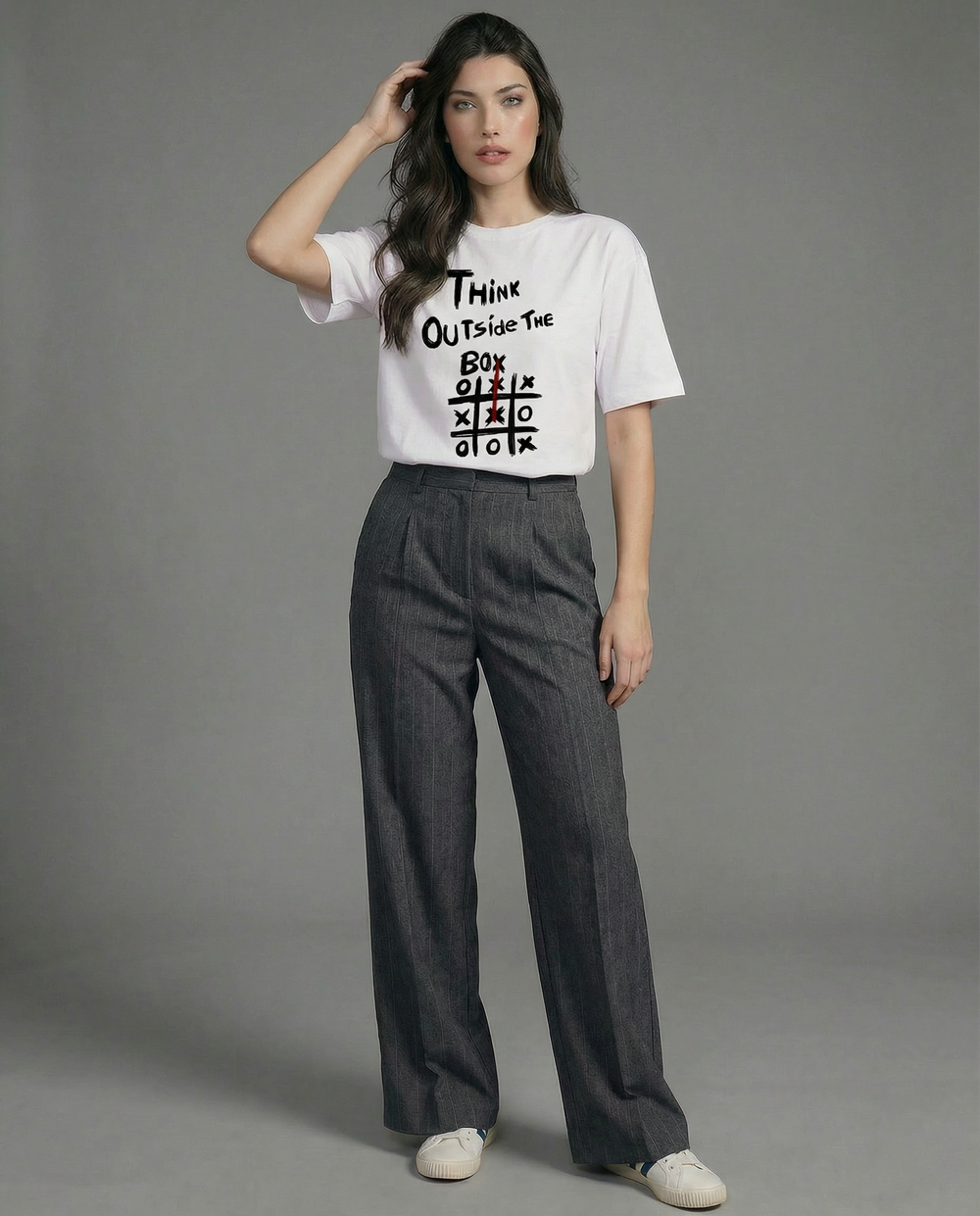 Women Printed Oversized T-shirts