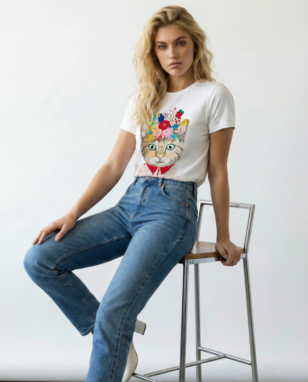 Women Printed Oversized T-shirts