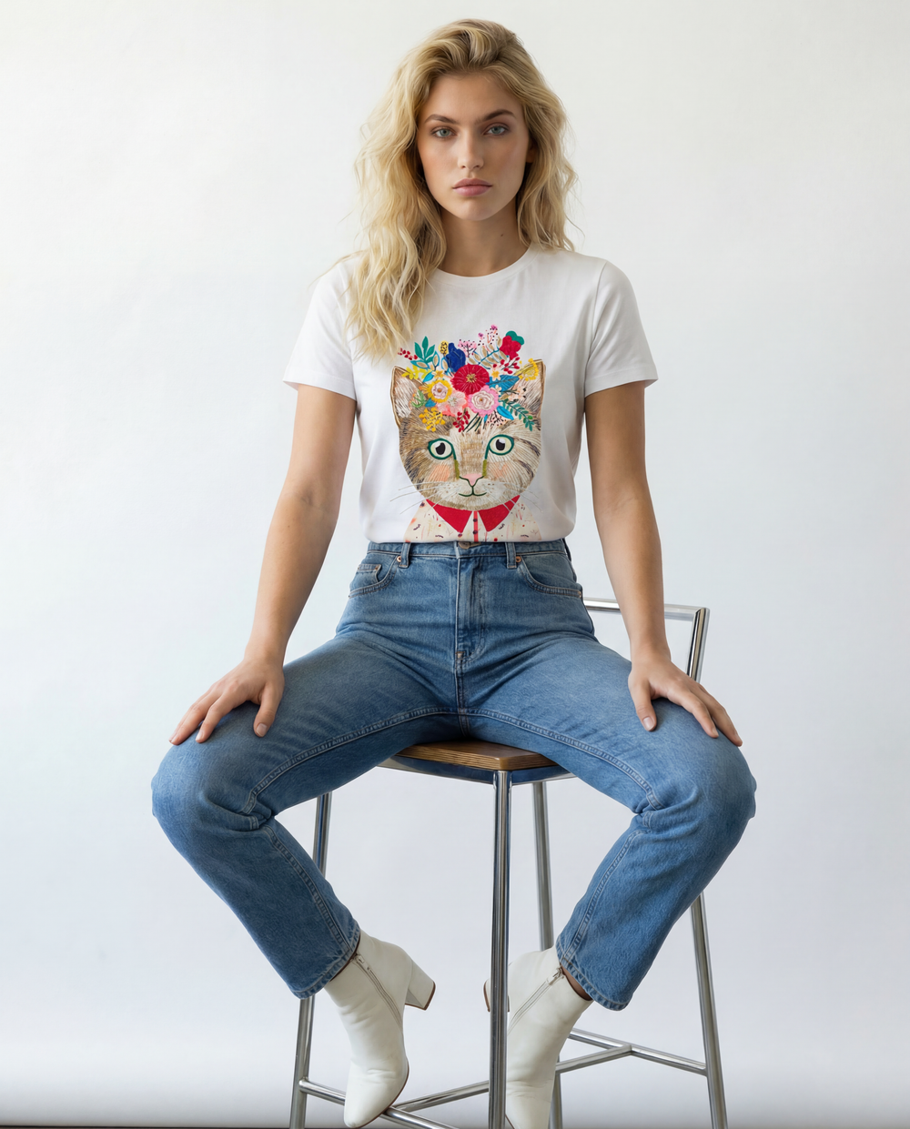 Women Printed Oversized T-shirts