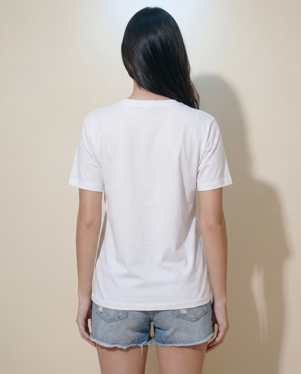 Women White Printed Oversized T-shirts
