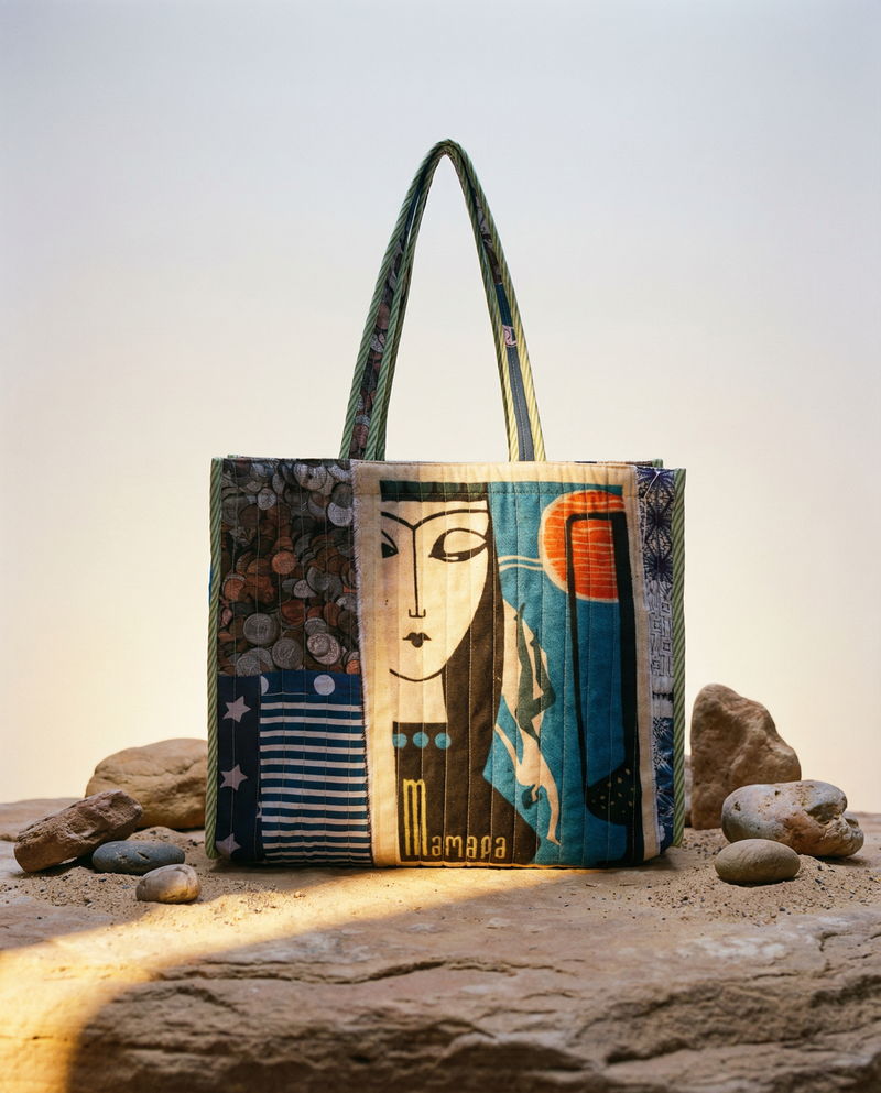 Cotton Printed Bohemian Tote Bag