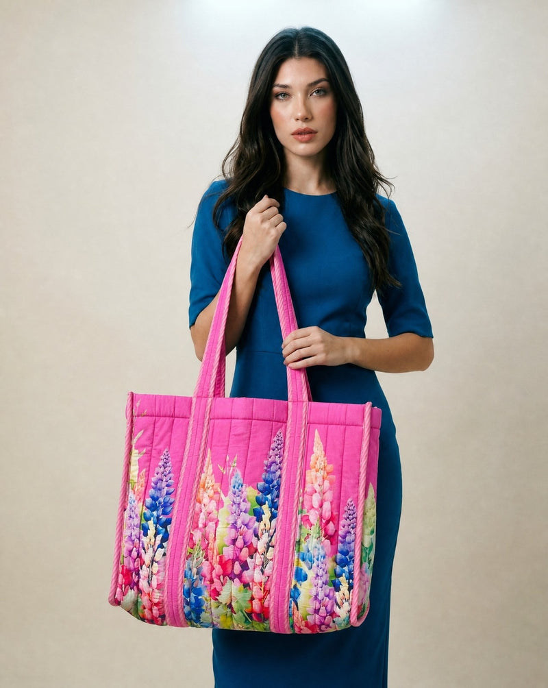 Cotton Printed Tote Bag