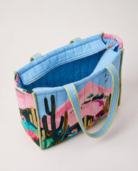 Cotton Printed Mountain Tote Bag