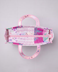 Cotton Printed Flower design Tote Bag