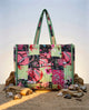 Cotton Patchwork Printed Tote Bag