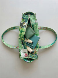 Cotton Patchwork Printed Tote Bag