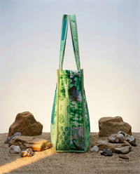 Cotton Patchwork Printed Tote Bag