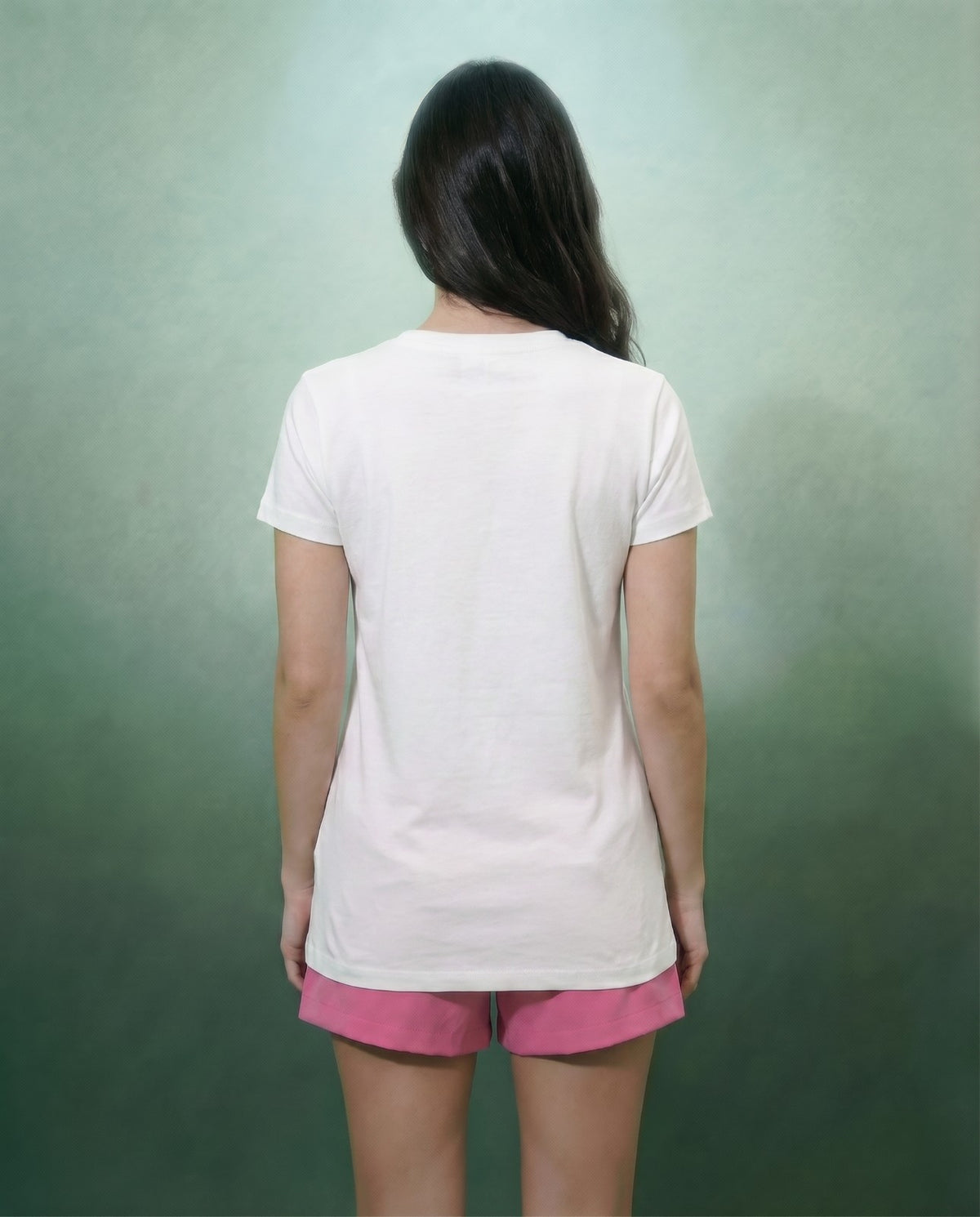 Women Lemon Hand-Embroidered T-shirt